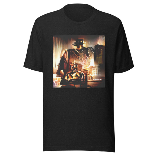 Robot Noir Unisex t-shirt